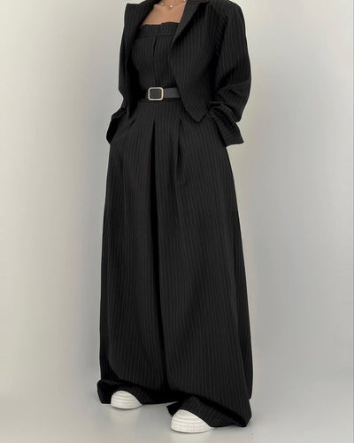 Eclat | Set Damă Bustier + Sacou – Stil Elegant & Modern