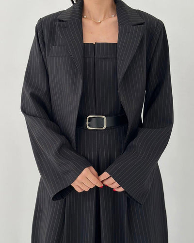 Eclat | Set Damă Bustier + Sacou – Stil Elegant & Modern