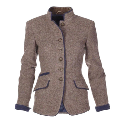 Valeria | Jachetă elegantă cu guler înalt