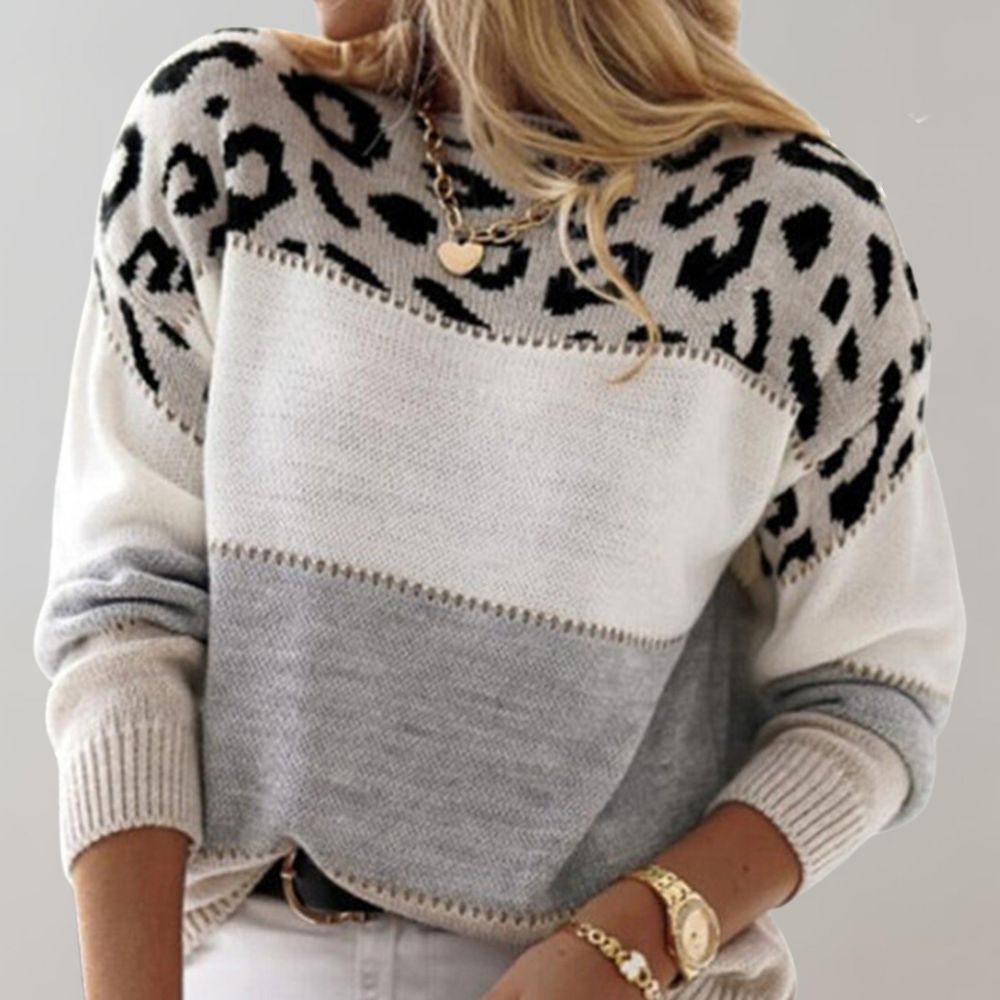 Val | Pulover Leopard Elegance