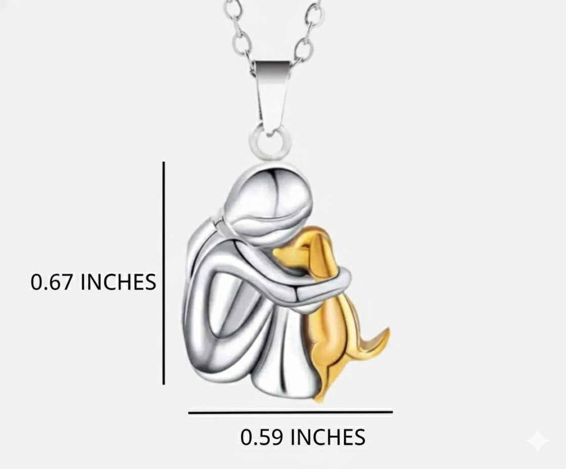 Olivia | Colier cu pandantiv în formă de cățel