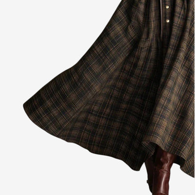 Sarah | Rochia Maxi cu Design Vintage