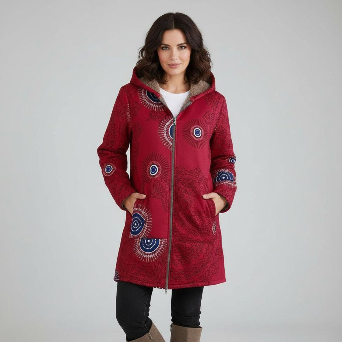 Livia | Geacă de Iarnă Boho