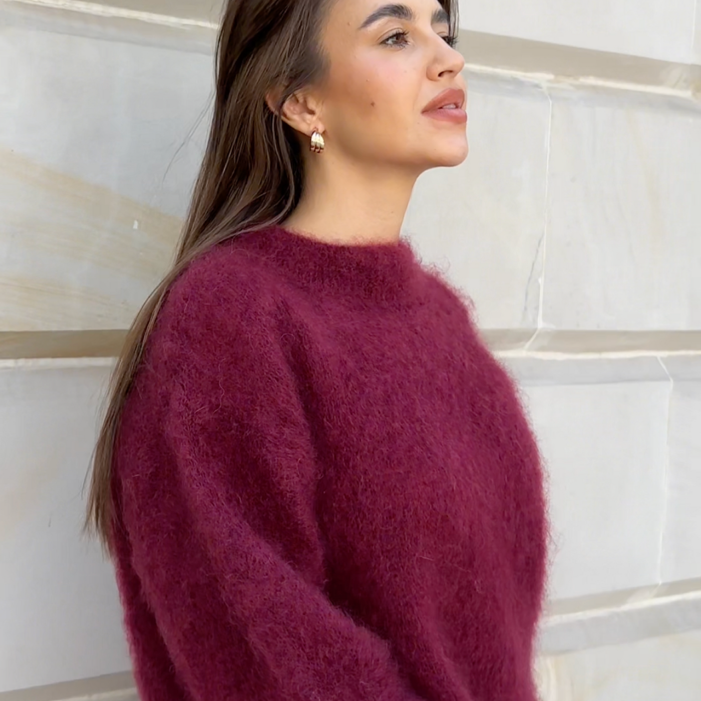Amina | Pulover Oversized – Moale și Elegant