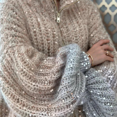 Ana | Cardigan elegant și sclipitor
