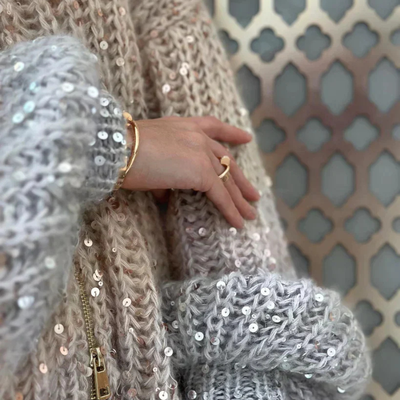 Ana | Cardigan elegant și sclipitor