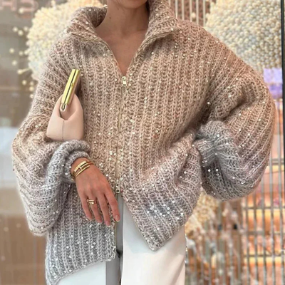 Ana | Cardigan elegant și sclipitor