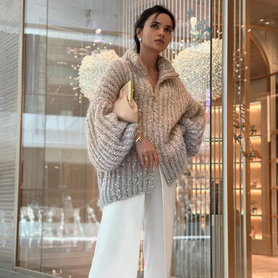 Ana | Cardigan elegant și sclipitor