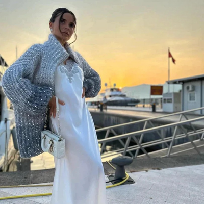 Ana | Cardigan elegant și sclipitor